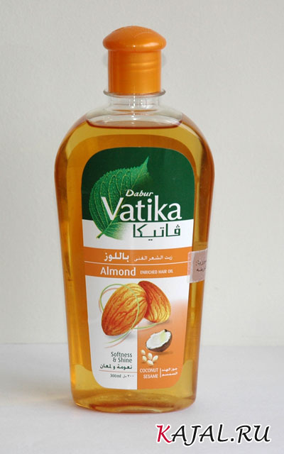 Vatika – миндальное масло для волос обогащенное кокосом и кунжутом