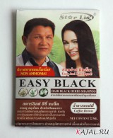 Оттеночный шампунь Easy Black (кофейно-коричневый)