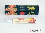 Хна для окраски и укрепления ногтей Rani черная