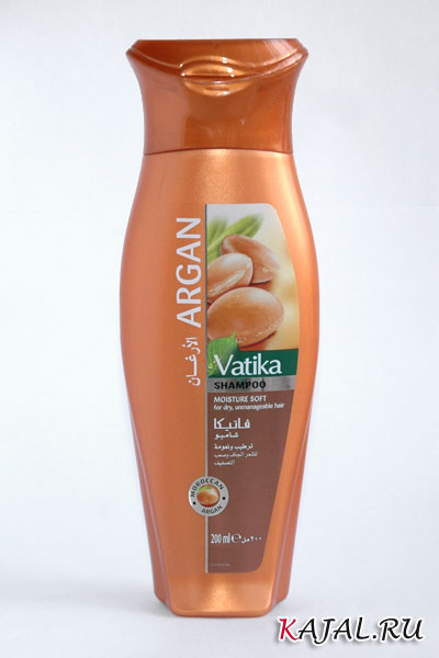 Увлажняющий шампунь с маслом арганы Dabur Vatika Argan