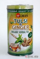 Органический травяной чай Tulsi & Ginger