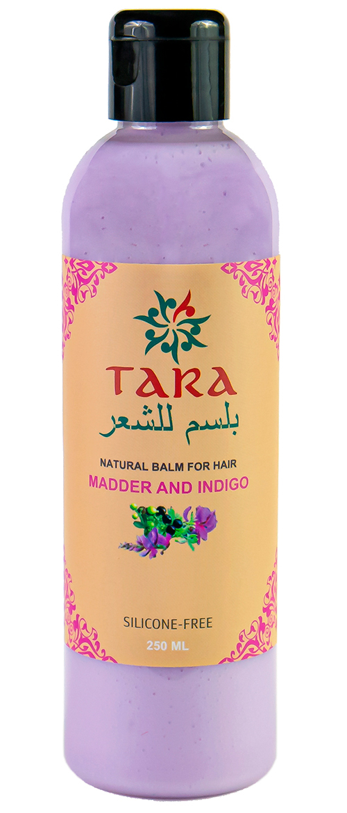 Растительный бальзам для волос с мареной и индиго TARA