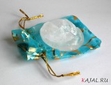 Кристалл супер-мини в подарочном мешочке из органзы