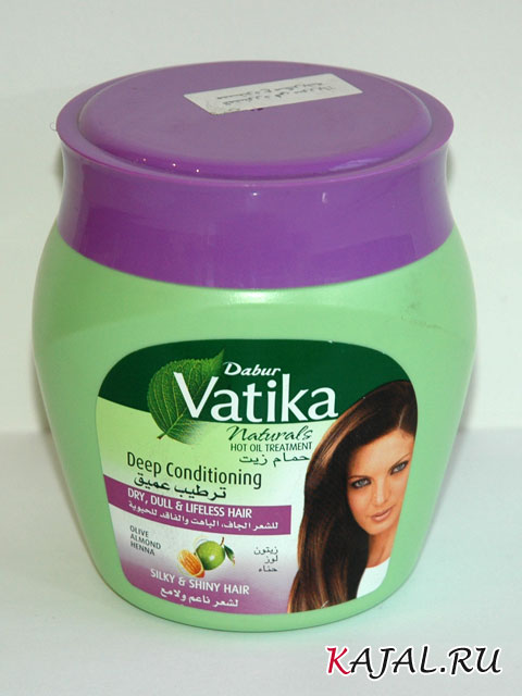 Крем-маска Vatika Hot Oil Treatment для сухих, тусклых и безжизненных волос